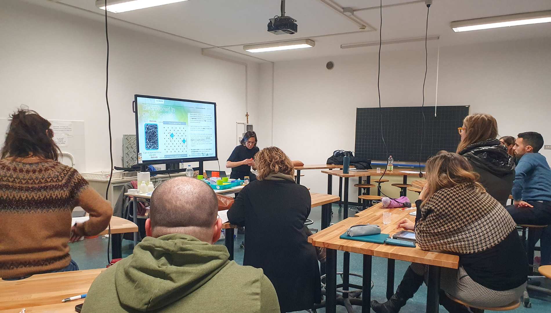 Progetto minerva con insegnanti